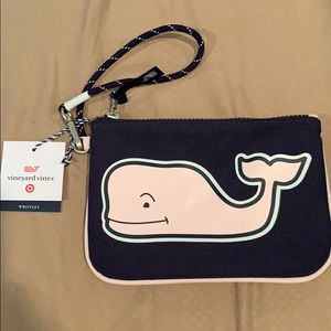 Vineyard vines for target blue and pink wristlet